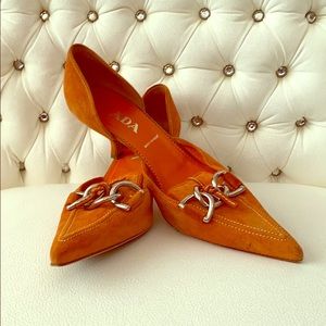 Vintage Prada Kitten Heel